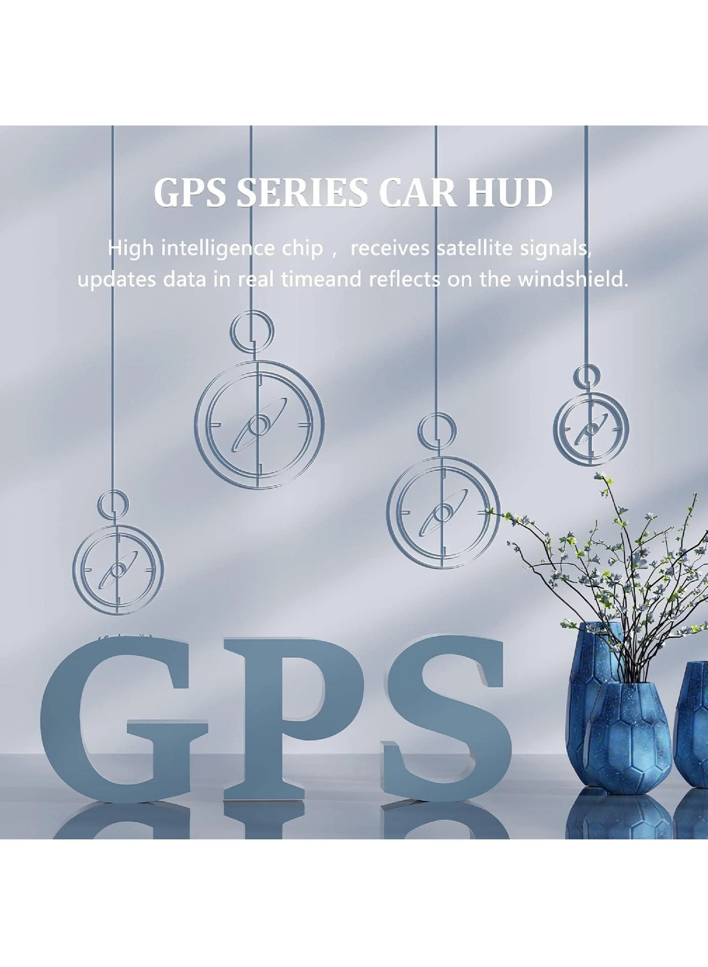 Headsup Display - LED Digital Speedometer MPH/KMH