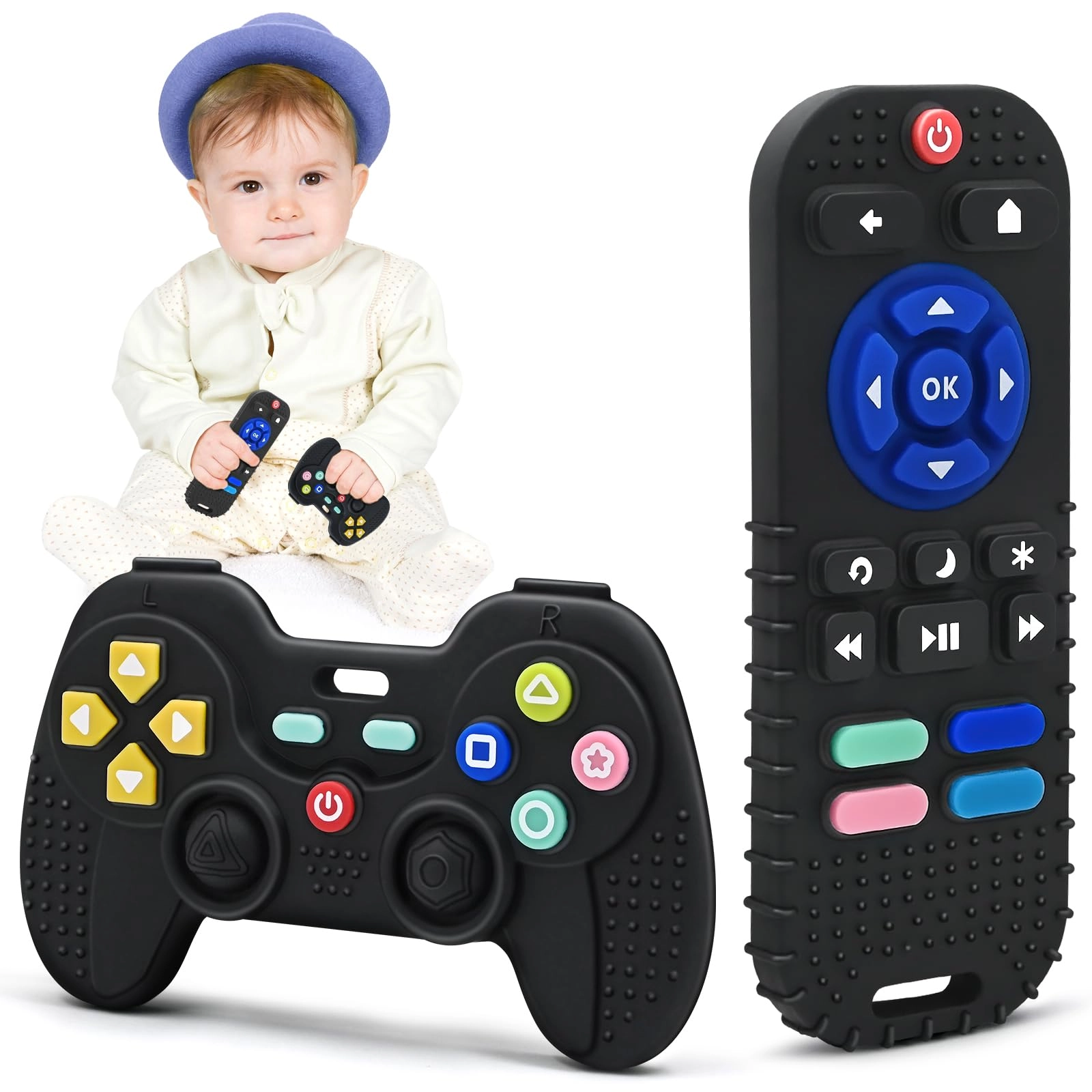 Remote Control Teether - Silicone