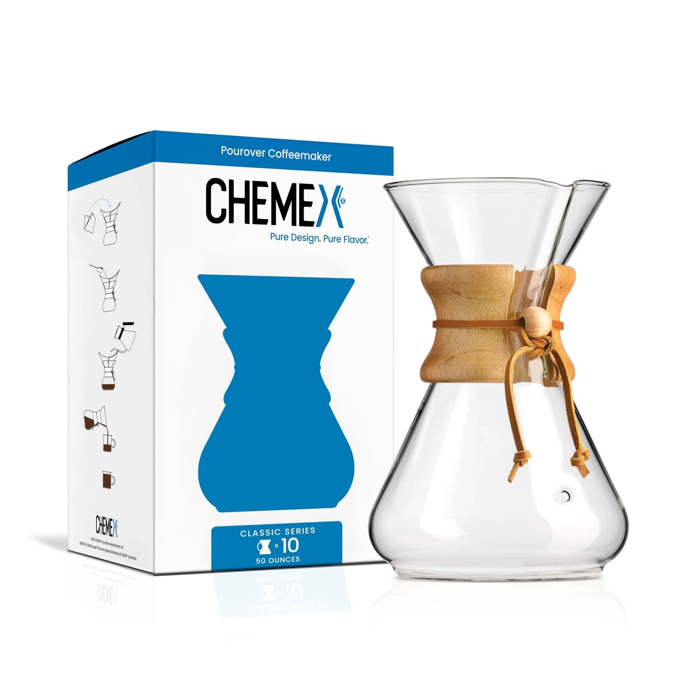 Pour-Over Glass - Classic Series 10-Cup