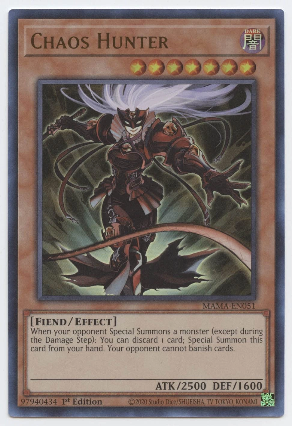 Yu-Gi-Oh! Chaos Hunter MAMA-EN051