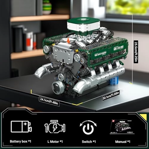 V8 Engine (MK10182) - 2250PCS Battery Motor