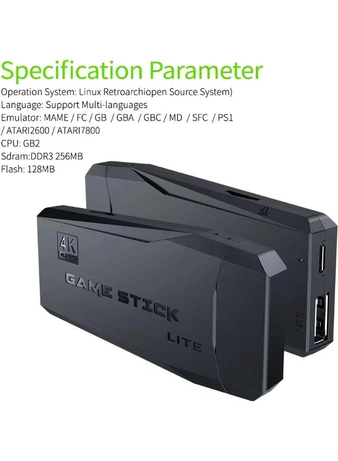 Integrated retro 4K game console