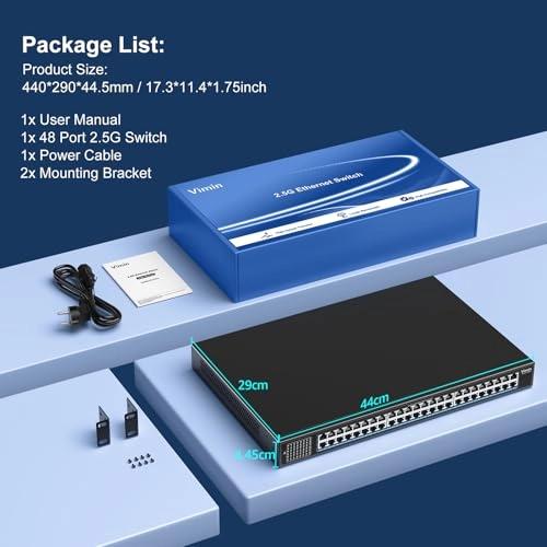 48x2.5G Ethernet - 48 Ports