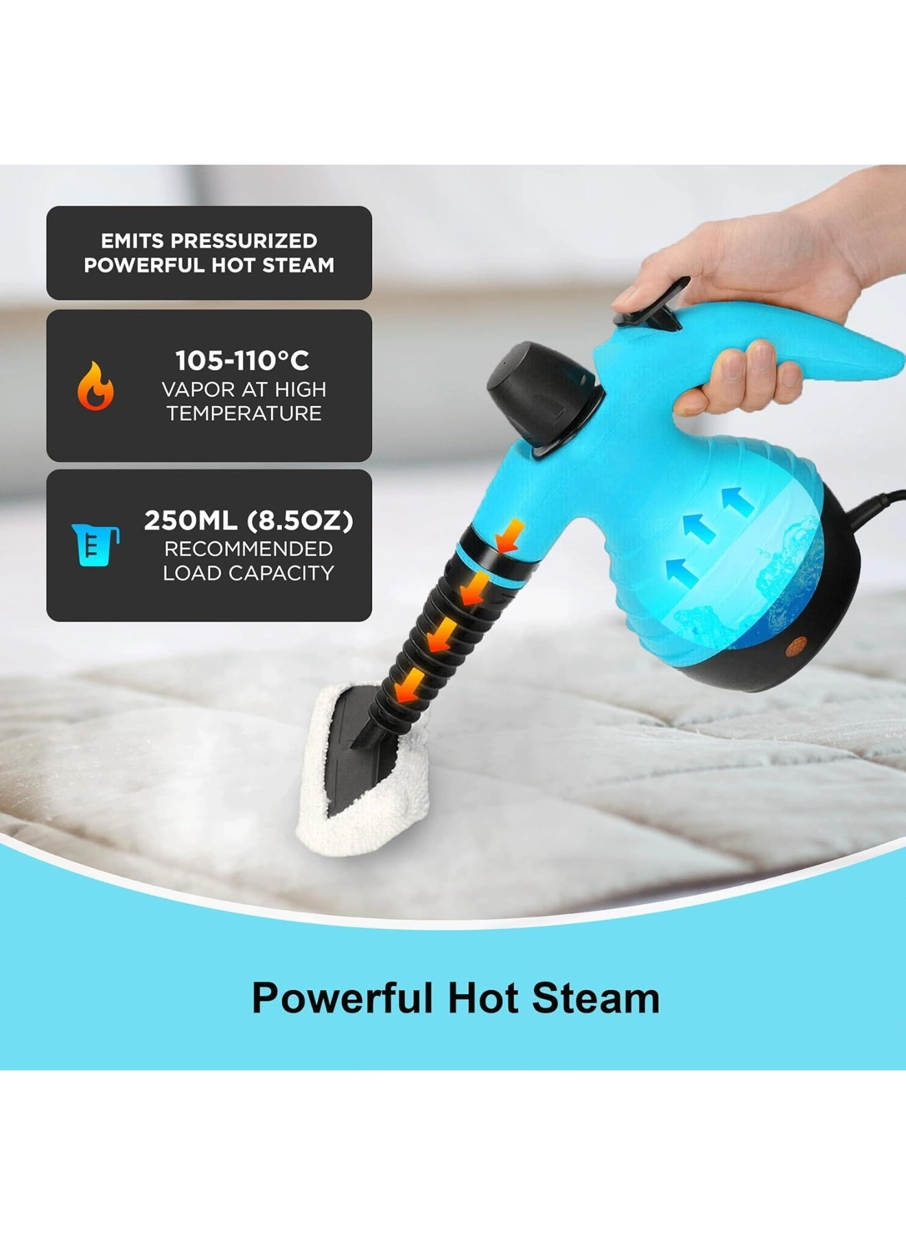 Handheld Steam Cleaner - 3.0bar 350ml