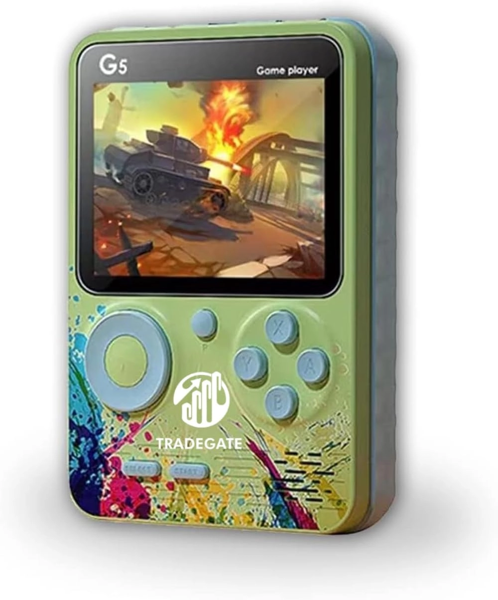 TRADEGATE Portable Handheld Game Console - 3.5-inch Screen 500-in-1