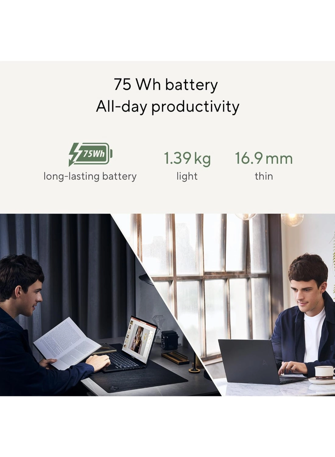 Zenbook 14 - 14'' Ryzen 5-7430U 8GB 512GB SSD