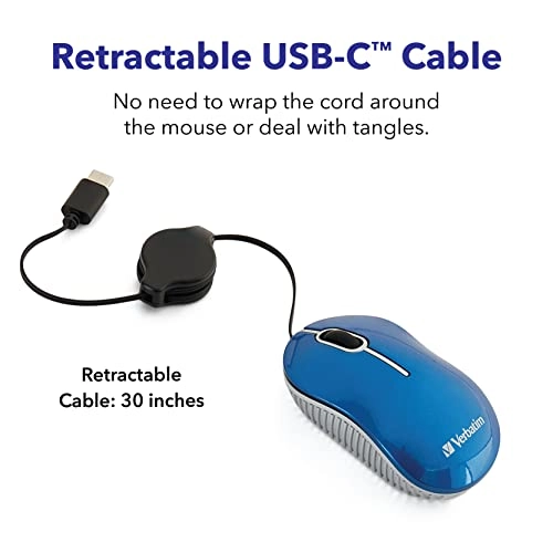 Mini Travel Optical Mouse - USB