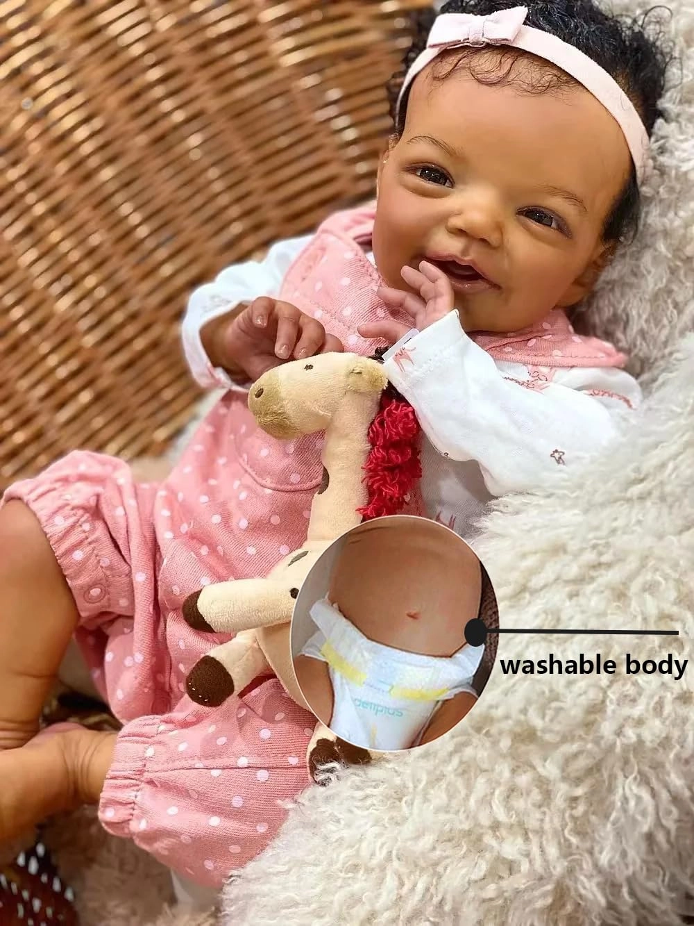 Reborn Baby Doll - 18 Inch Silicone Boy Ages 3+