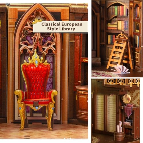 Miniature Wooden Dollhouse Furniture Kit - Creative Room 1:24