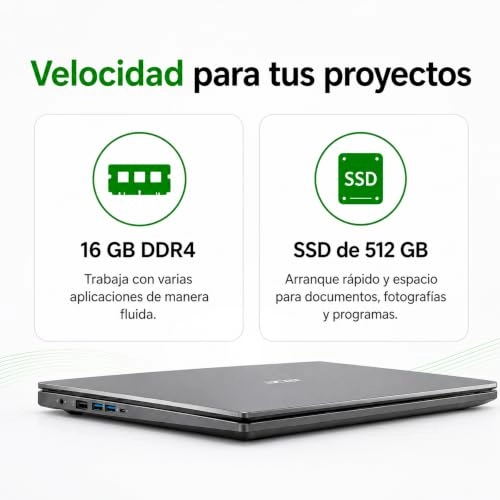 Aspire Go 15 AG15-42P-R9FW - 15.6'' Ryzen 7 7730U 16GB DDR4 512GB SSD