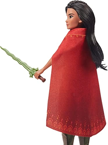 Raya Fashion Doll - 5 points of articulation long, brown hair Ages 3+