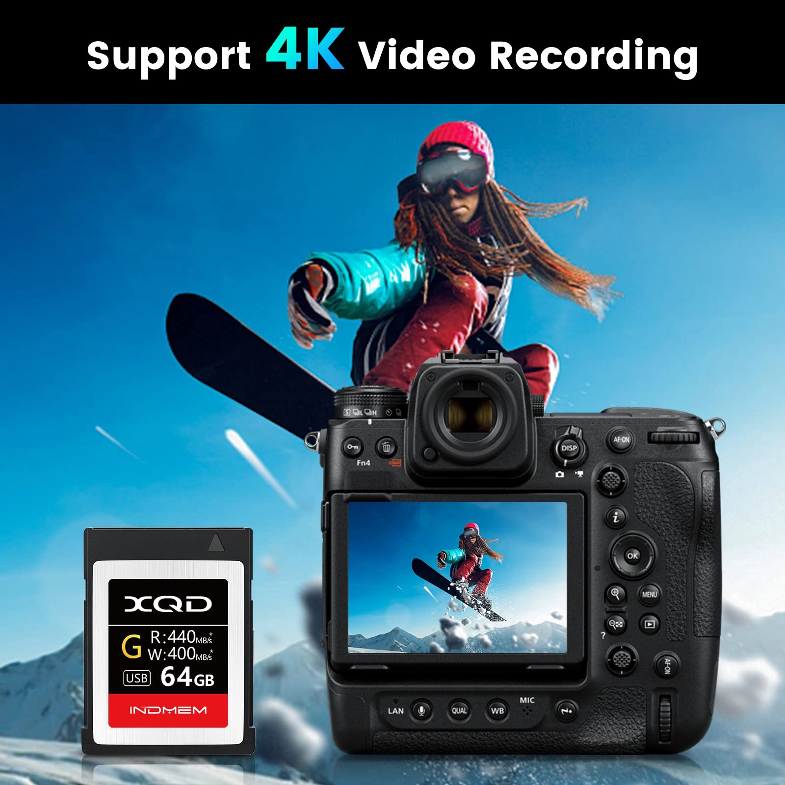 XQD Memory Card - 64GB