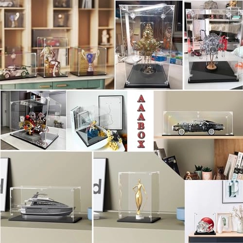 Display Case - 62 x 30 x 20 cm 3 mm Acrylic Transparent