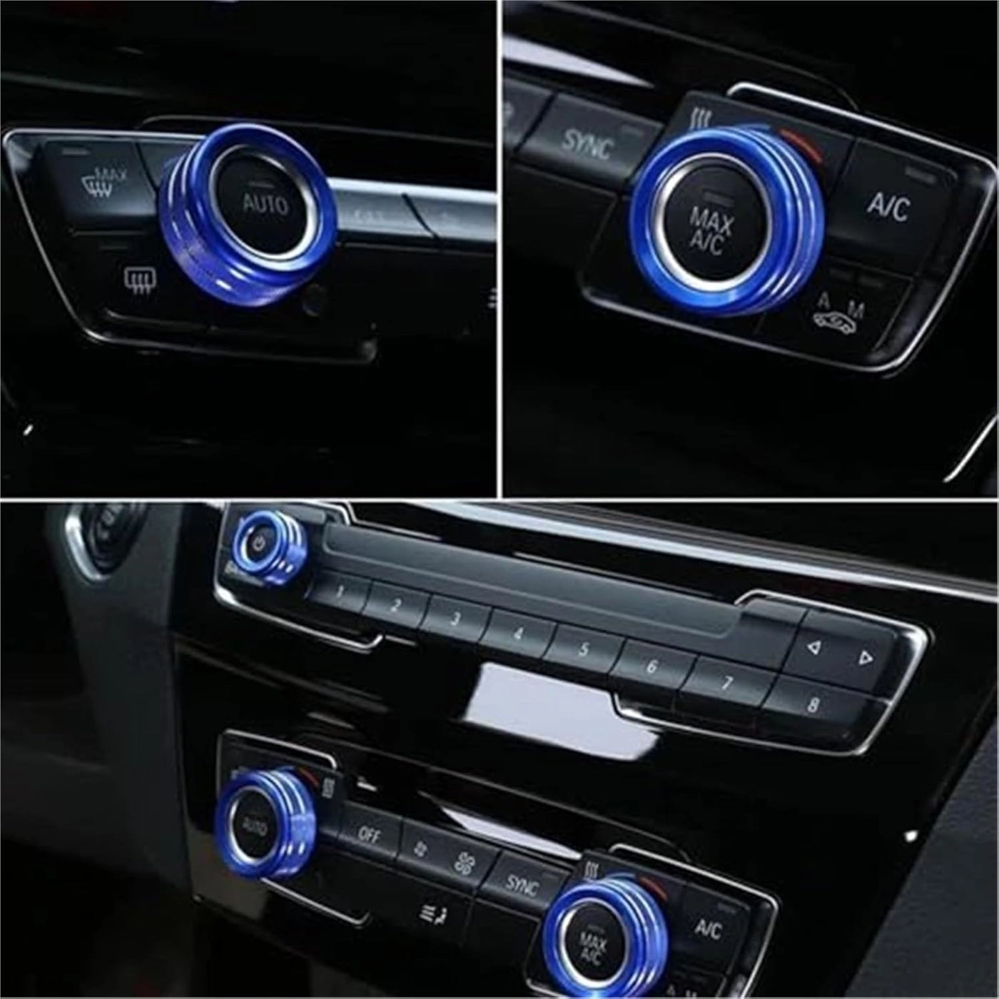 Auto Button Cover - Black 2 W176 W246 2013-2018