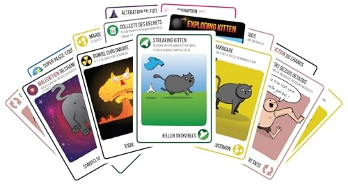 Exploding Kittens: Streaking Kittens Expansion (French)