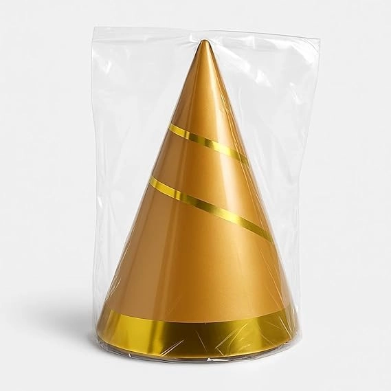 Birthday Cone Party Hats - Pack of 6