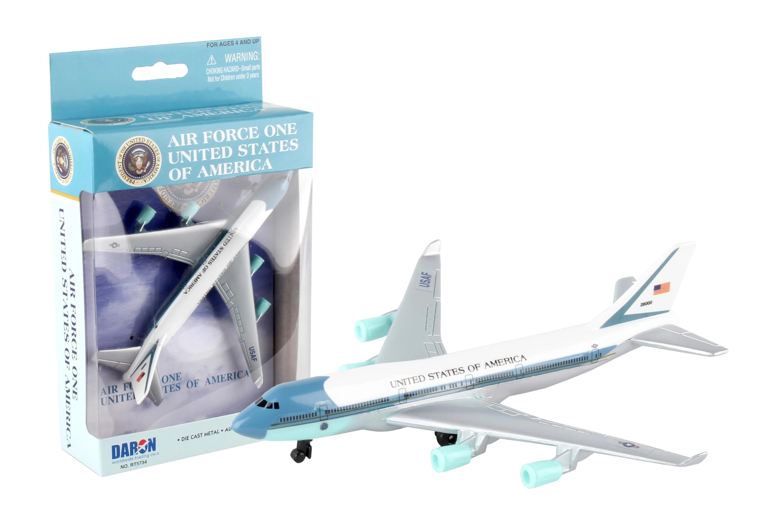 Daron World wide Trading Inc. Air Force One Single Plane - 1 pcs