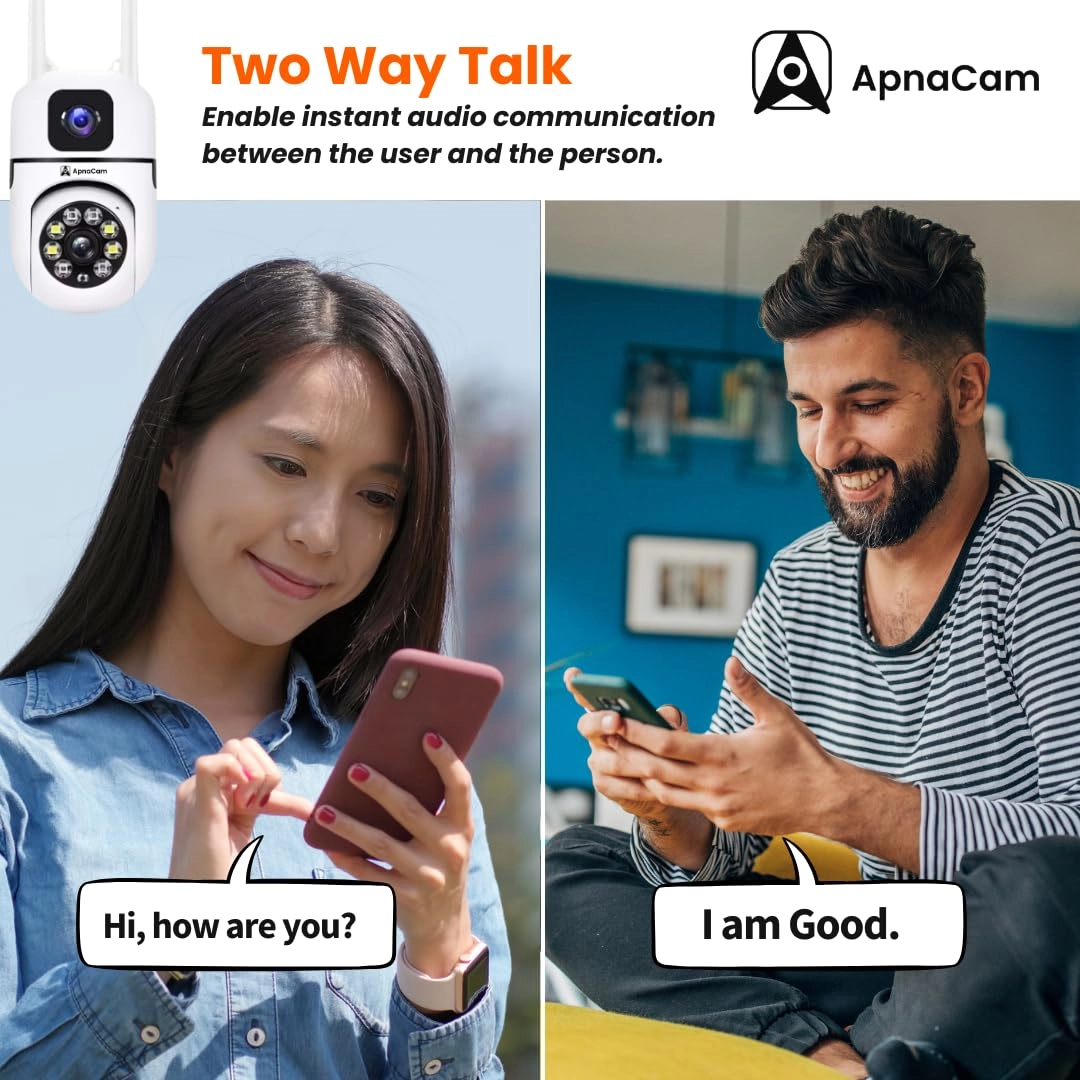 Dual Lens Mini PTZ Camera