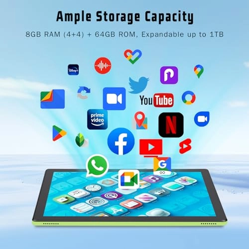 Android 15 Tablet - 64GB 10.1"