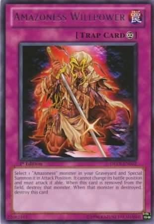 Yu-Gi-Oh! Amazoness Willpower DREV-EN072 - 1st Edition Rare