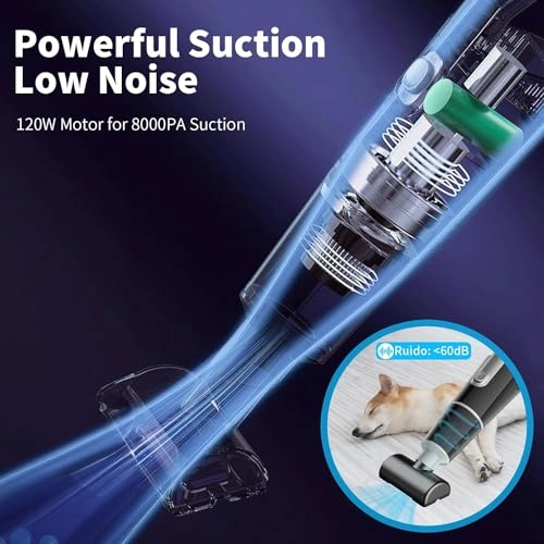 Car Vacuum Cleaner - 10000Pa Cordless 30 minutes