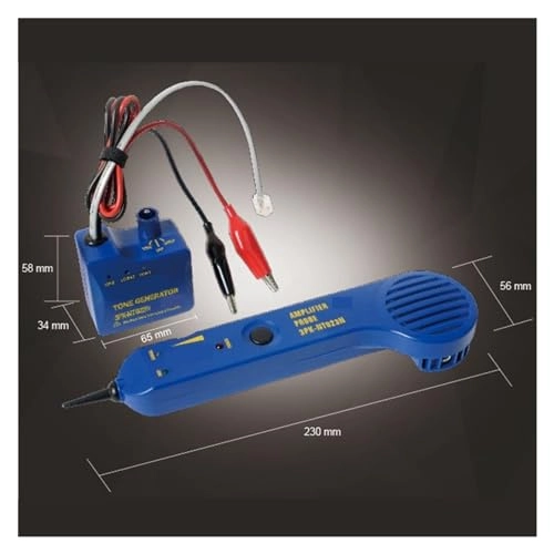 531001093194 - RJ11 (6pin2c), Alligator Clips Short circuit/conductivity test