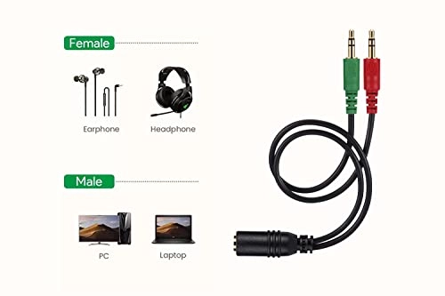 Headset Adapter Splitter Cable - PlayStation & Xbox