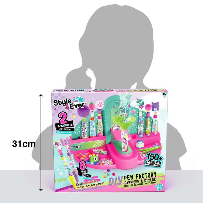 DIY Pen Factory Kit - 6+ years 6 pcs