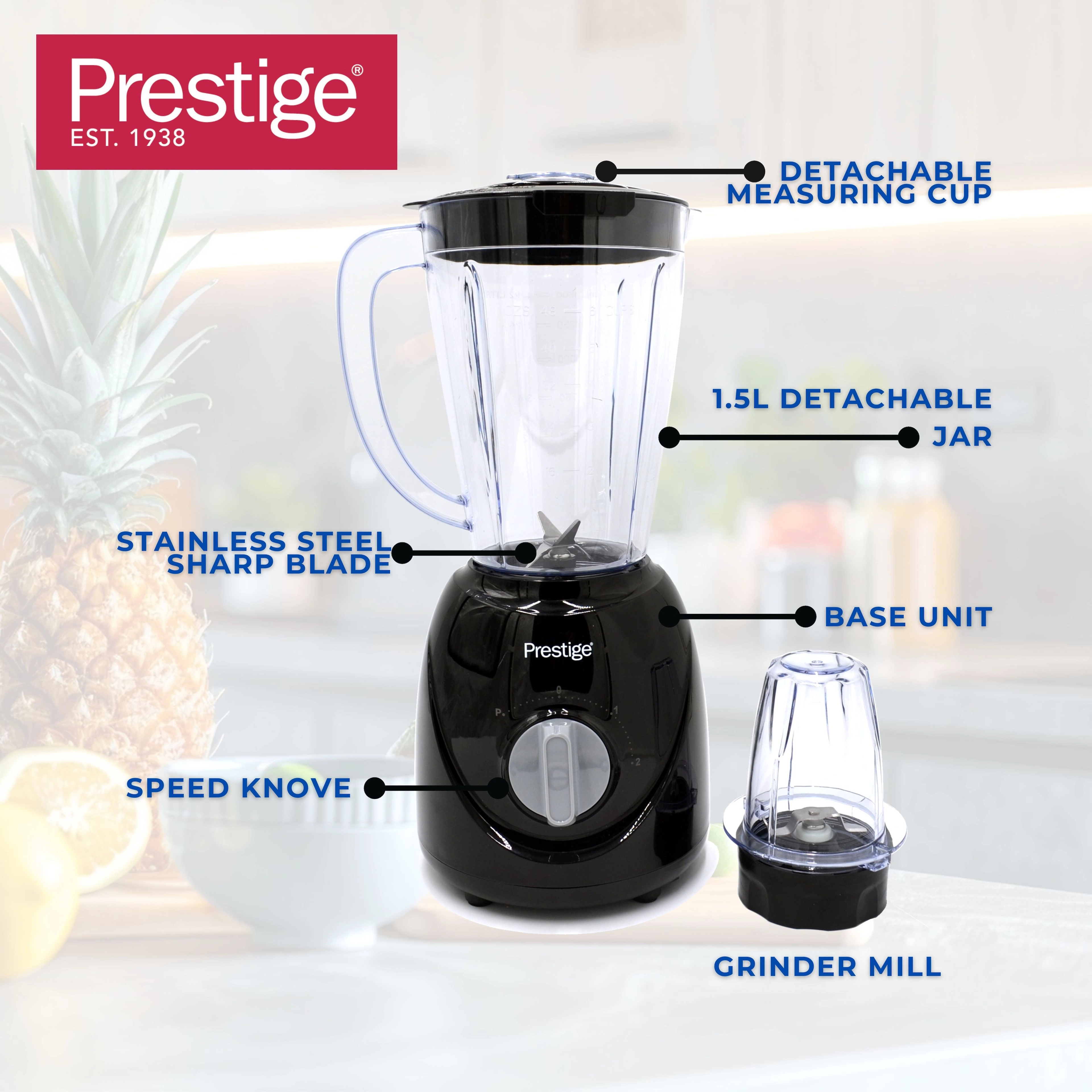 2 in 1 Stand Blender - 400W