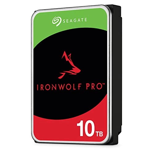 IronWolf Pro 3.5" 7200rpm 256MB SATA 6Gb/s (ST10000NT001) - 10TB