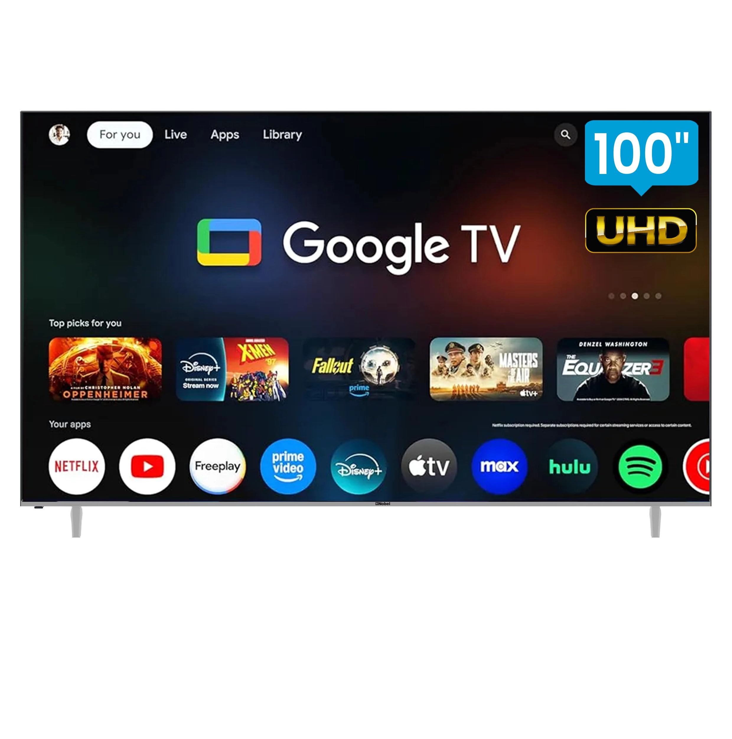 Nobel UHD100G - 100-Inch