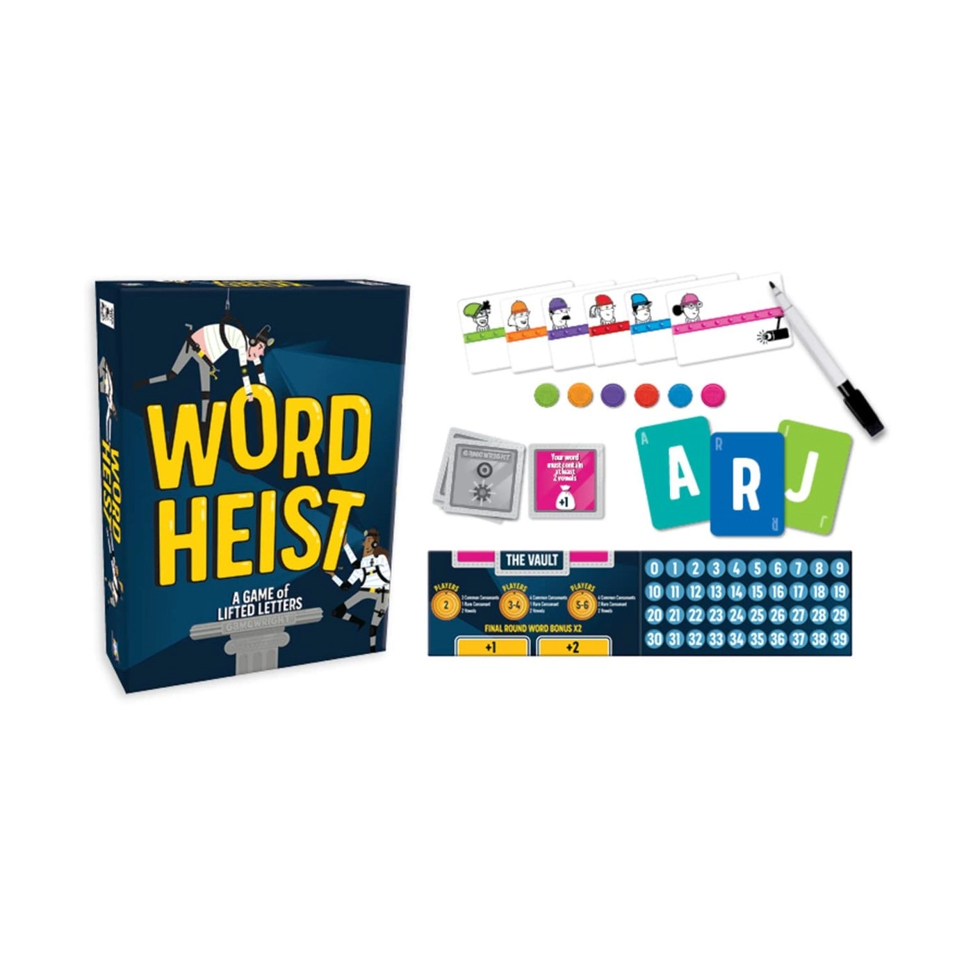 Gamewright Word Heist Puzzle