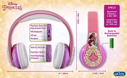 Disney Princess Wireless Headphone