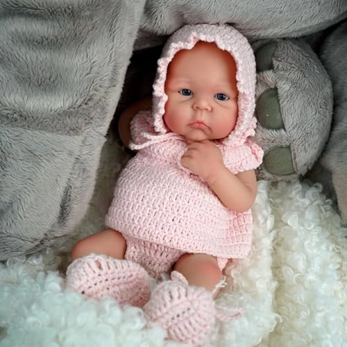 Carina Reborn Baby Doll - 12" Micro Preemie Silicone Girl