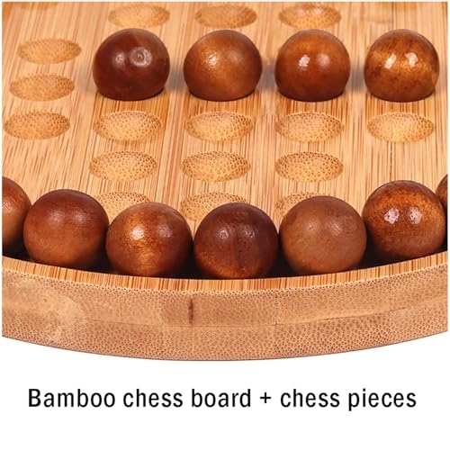 Chess - Wooden Solitaire Handcrafted