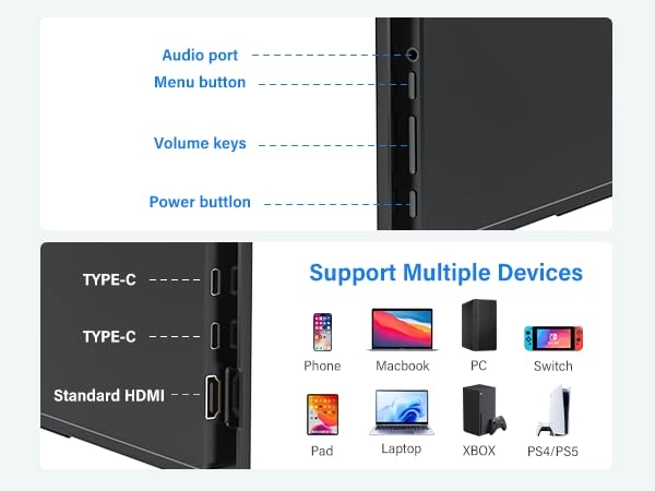 Portable Monitor - 2K 16"