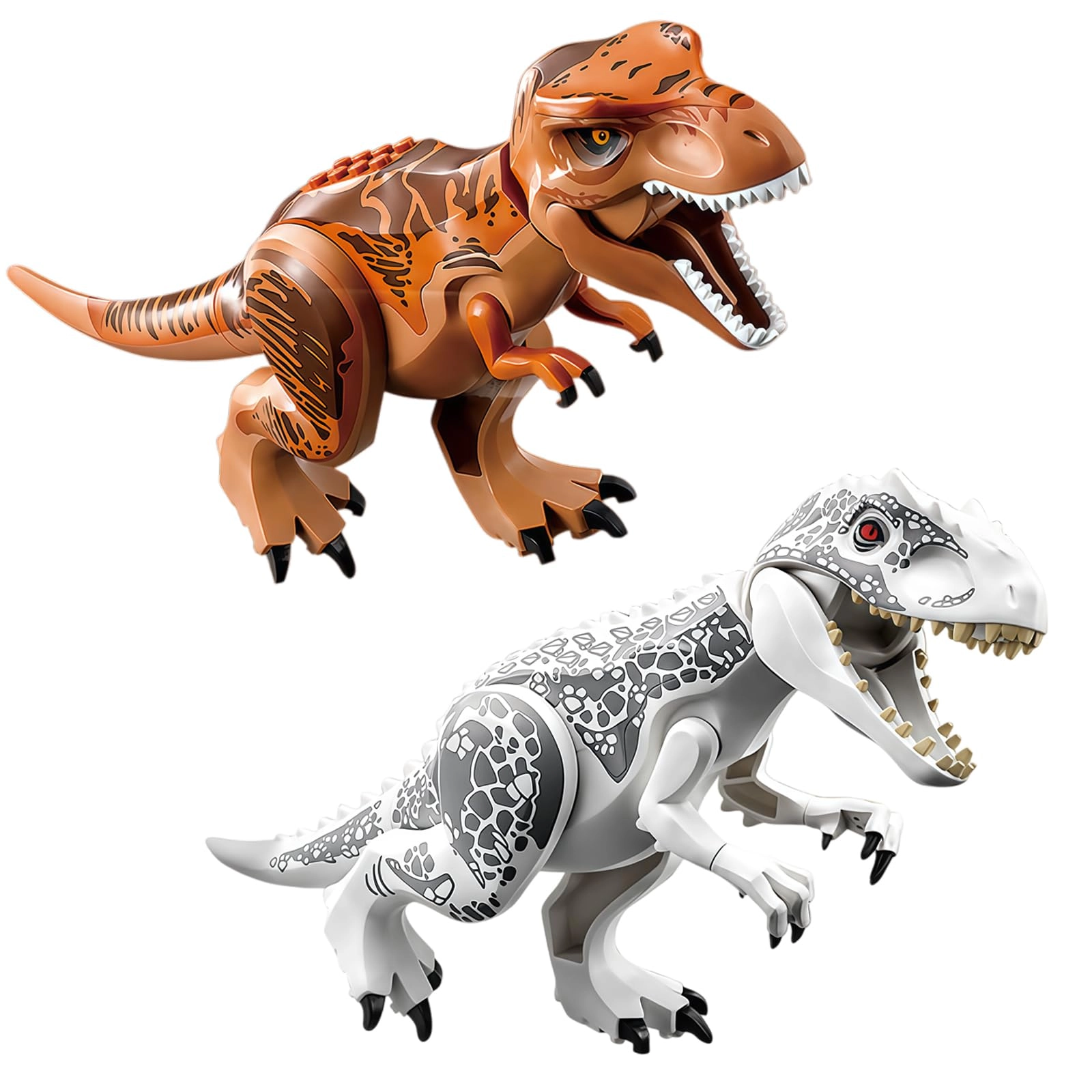 qiansse Dinosaur Building Set - Dinosaur 2 pcs