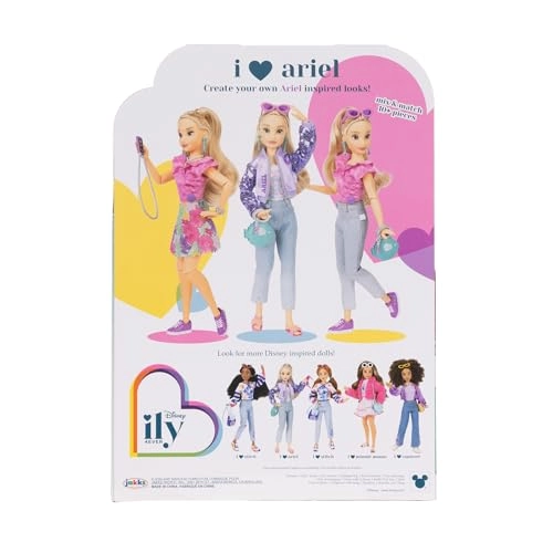 Ariel Fashion Doll - 11.5" Tall 13 Points of Articulation Ages 6+