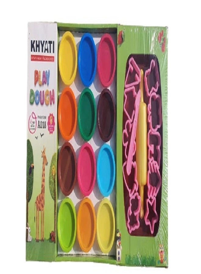 KHYATI Play Dough - 12pcs Set