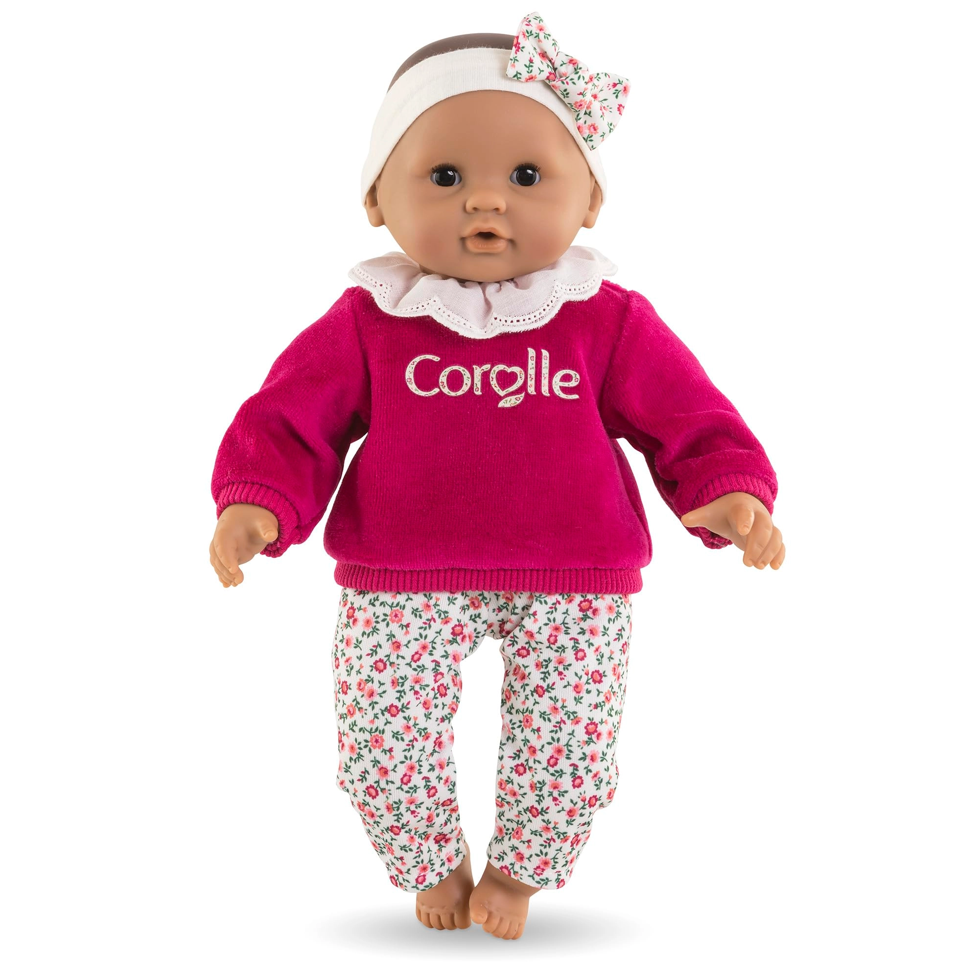 Corolle Bebe Calin Maria Baby Doll - 12-inch Pink Ages 18 months+