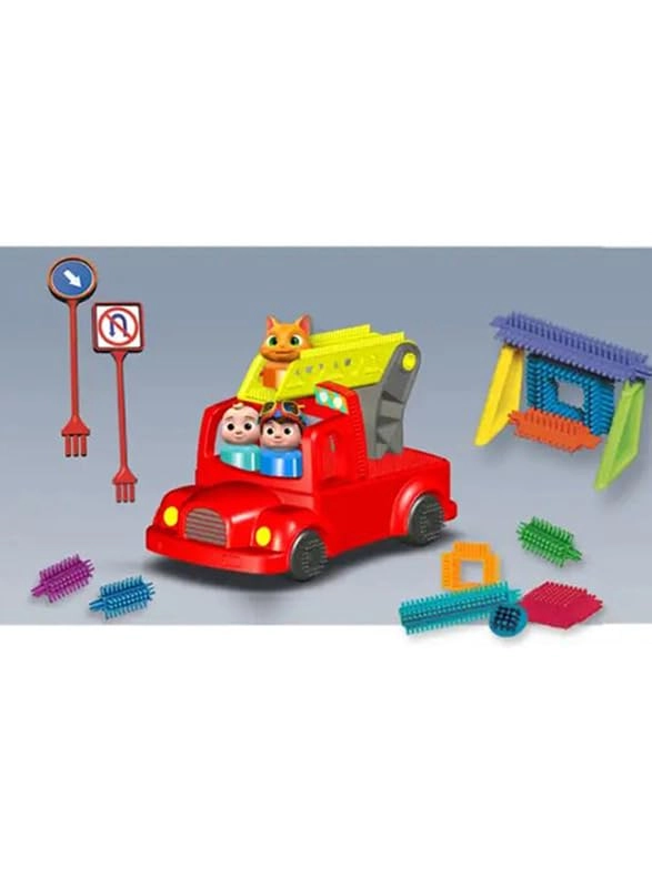 Fire Truck Building Blocks - 1 pcs