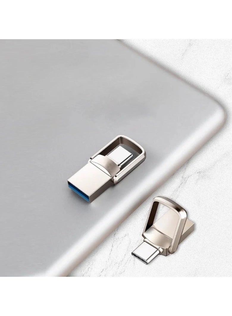 Dual Connector USB Flash Drive - USB Type A USB Type C 2TB