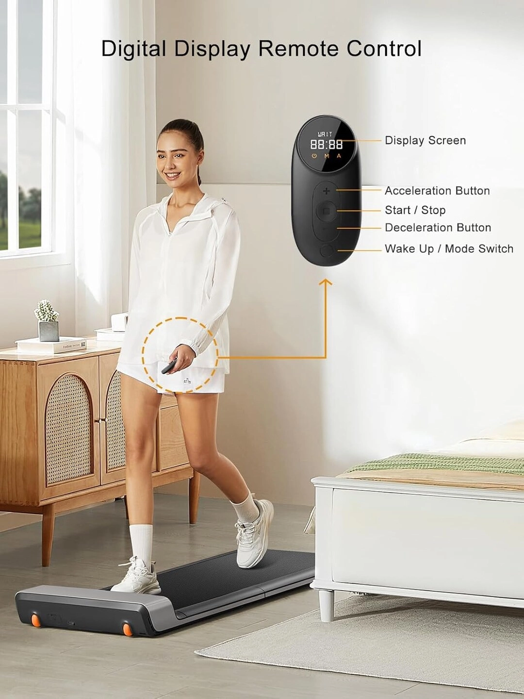 Foldable Walking Pad Treadmill