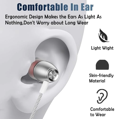 USB C Headphones Wired Earbud