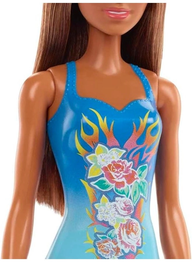 Barbie Beach Doll - Multi Swimsuit Ages 3+