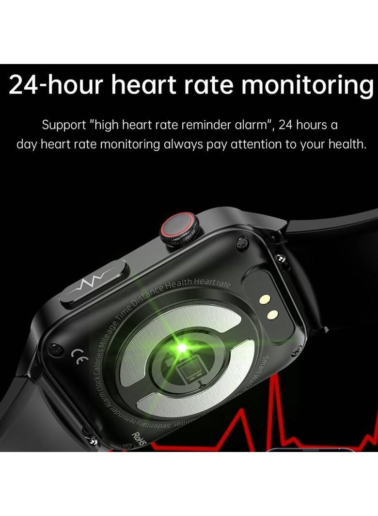 Health Smart Watch - Blood Glucose Monitoring Uric Acid Heart Rate