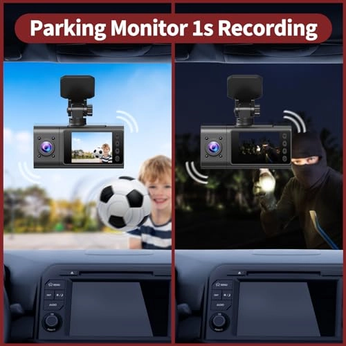 3 channel dash cam 1440P