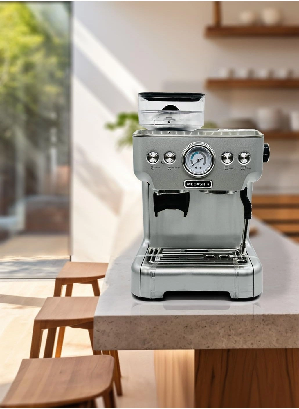 Espresso Coffee Machine & Grinder CCM2057