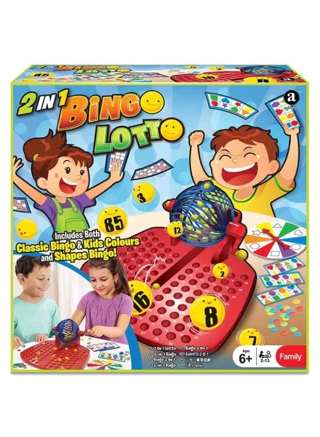 Merchant Ambassador 2-in-1 Bingo + 2-in-1 Bingo Lotto