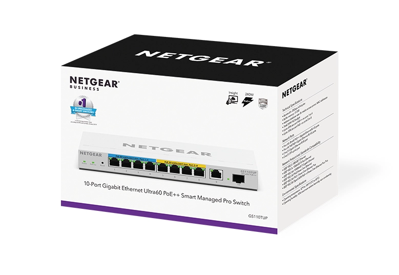 GS110TUP-100NAS 10-Ports